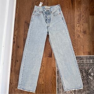 Levi’s Ribcage straight ankle Women’s 24